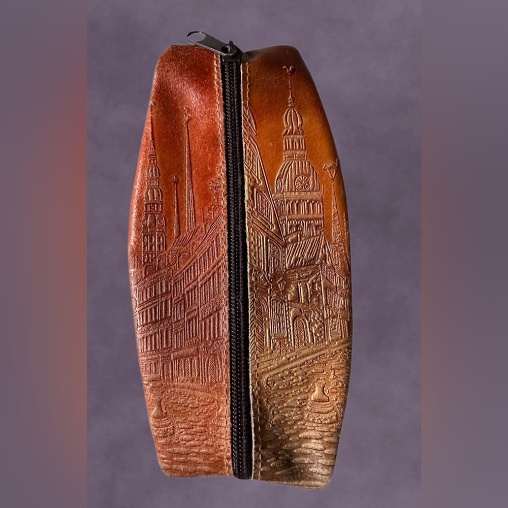 Vintage Latvian Leather Accessory